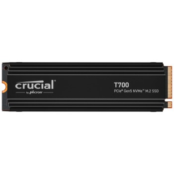 Disk SSD M.2 NVMe PCIe 5.0 1TB Crucial T700 s hladilnikom 2280 11700/9500MB/s (CT1000T700SSD5)