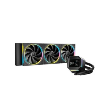 Vodno hlajenje DeepCool LM360 LCD - 360mm ARGB črna (R-LM360-BKDMMC-1)