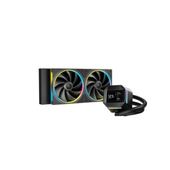 Vodno hlajenje DeepCool LM240 LCD - 240mm ARGB črna (R-LM240-BKDMMC-1)
