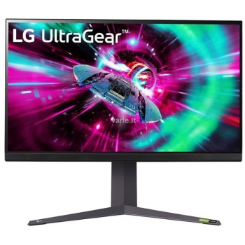 Monitor LG 80 cm (31,5") 32GR93U 3840x2160 Gaming 144Hz IPS 1ms 2xHDMI DisplayPort 2xUSB3.0 Pivot  DCI-P3-95% FreeSync Premium G-Sync Compatible HDR400 UltraGear