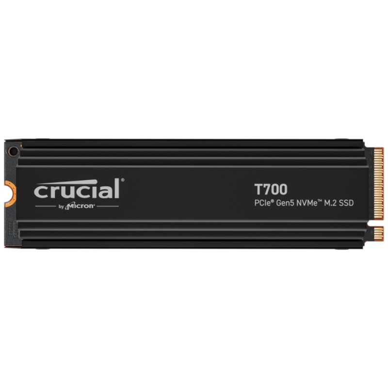 Disk SSD M.2 NVMe PCIe 4.0 4TB Crucial T700 2280 12400/11800MB/s s hladilnikom (CT4000T700SSD5) CRUCIAL Disk SSD M.2 NVMe PCIe 4.0 4TB Crucial T700 2280 12400/11800MB/s s hladilnikom (CT4000T700SSD5)