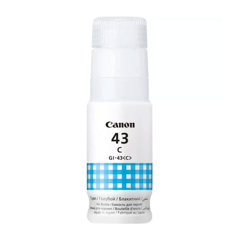 ČRNILO CANON CYAN STEKLENIČKA GI43C ZA G540/G640