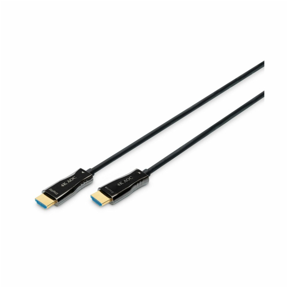 KABEL HDMI/HDMI M/M 10,0m Digitus AOC optični hibridni pozlačeni kontakti V2,0b UHD 4K (AK-330125-100-S) Digitus KABEL HDMI/HDMI M/M 10,0m Digitus AOC optični hibridni pozlačeni kontakti V2,0b UHD 4K (AK-330125-100-S)