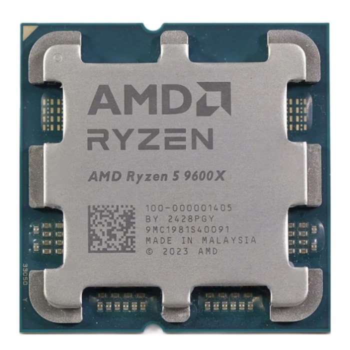 Procesor AMD AM5 Ryzen 5 9600X 6C/12T 3,9/5,4GHz tray 65W grafika Radeon brez hladilnika Procesor AMD AM5 Ryzen 5 9600X 6C/12T 3,9/5,4GHz tray 65W grafika Radeon brez hladilnika
