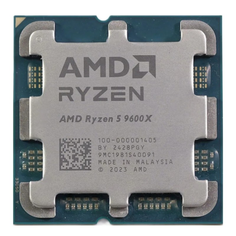 Procesor AMD AM5 Ryzen 5 9600X 6C/12T 3,9/5,4GHz tray 65W grafika Radeon brez hladilnika