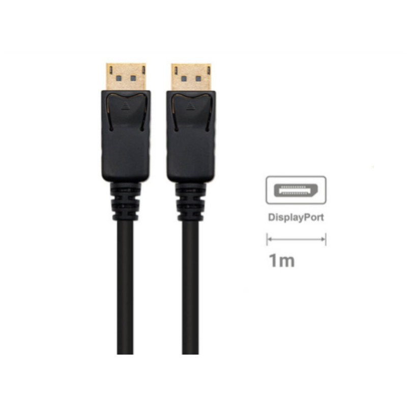 Kabel DisplayPort => DisplayPort 1.4 1,00m 8K@60Hz črn Ewent (EC1405)
