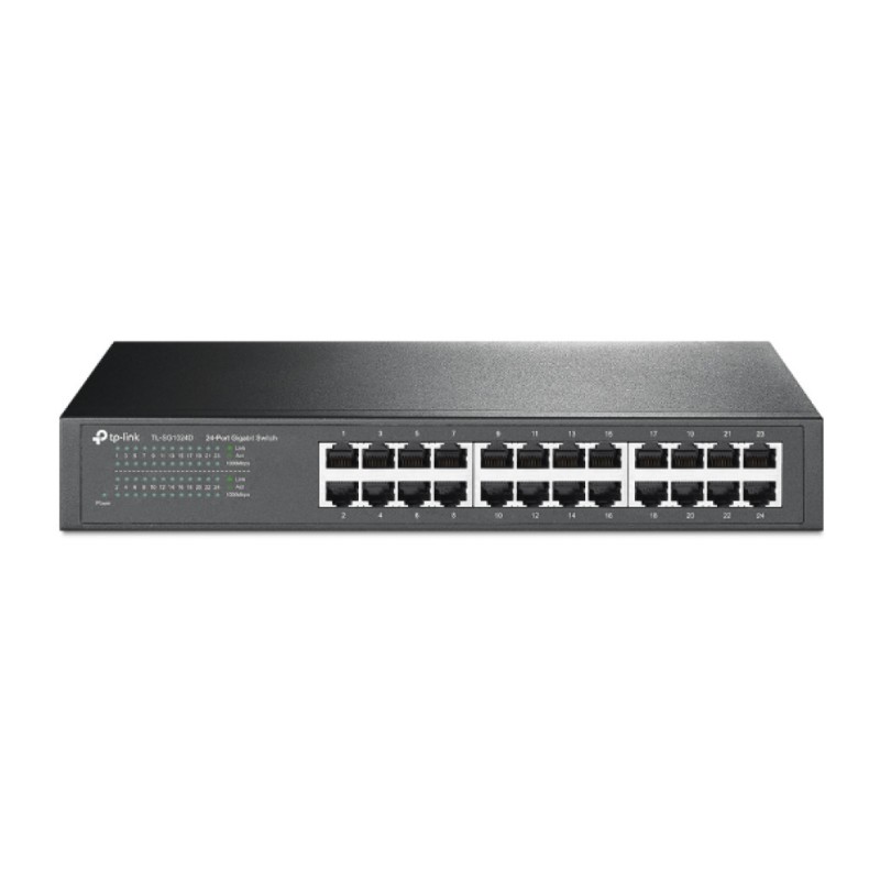 STIKALO 24-PORT TP-Link 100/1000 Rack (TL-SG1024D) TP-LINK STIKALO 24-PORT TP-Link 100/1000 Rack (TL-SG1024D)