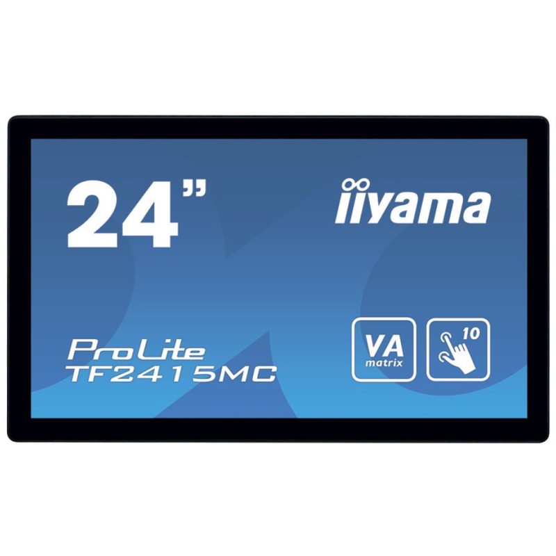 Monitor touch Iiyama 60,5 cm (23,8) TF2415MC-B2 1920x1080 POS 75Hz VA 16ms VGA HDMI DisplayPort USB 7H ProLite Open frame brez stojala Iiyama Monitor touch Iiyama 60,5 cm (23,8) TF2415MC-B2 1920x1080 POS 75Hz VA 16ms VGA HDMI DisplayPort USB 7H ProLite Open frame brez stojala