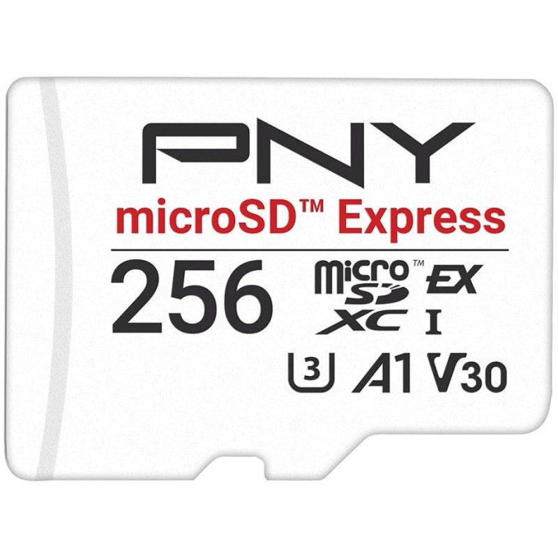Spominska kartica SDXC-Micro  256GB PNY Express 890MB/s/750MB/s A1 V30 UHS-I (P-SDU256P31880EXP-GE)