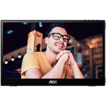 Prenosni monitor Prenosni monitor AOC 39,6 cm (15,6") 16T3EA 1920x1080  60Hz IPS 4ms USB-C 15W USB-C-Out  3H