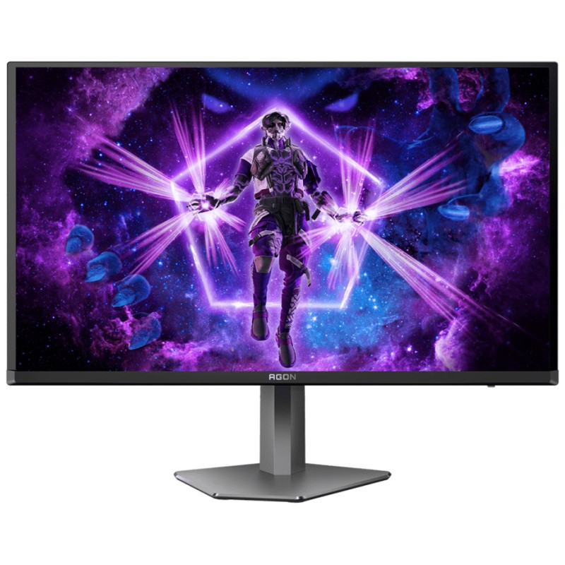Monitor AOC 68,6 cm (27,0) AG276UZD 3840x2160 Gaming 240Hz OLED 0,03ms 2xHDMI DisplayPort USB-C 65W 2xUSB3.2 Pivot Zvočniki 2x5W  DCI-P3-99% AdaptiveSync G-Sync Compatible HDR400 AgonPro