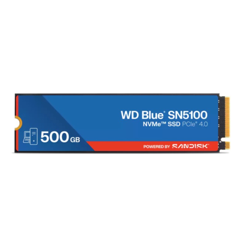 Disk SSD M.2 NVMe PCIe 4.0 500GB WD Blue 2280 6600/5600MB/s (WDS500G5B0E-00CPE0)
