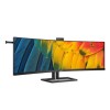 Monitor Philips 113 cm (44,5) 45B1U6900CH 5120x1440 Curved konferenca 75Hz VA 4ms 2xHDMI DisplayPort USB-C 100W 4xUSB3.2 USB-C-Out HAS Kamera Zvočniki 2x5W  2H sRGB123% SeparateSync RJ45 KVM
