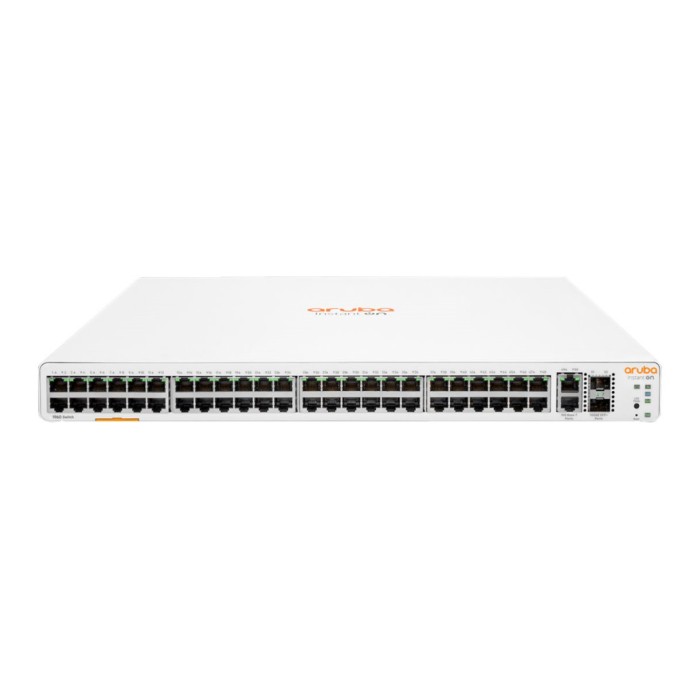 STIKALO 48-PORT + 2x SFP + 2x 10Gbit ETH Aruba IOn 100/1000 10Gbp/s Managed Rack (JL808A) STIKALO 48-PORT + 2x SFP + 2x 10Gbit ETH Aruba IOn 100/1000 10Gbp/s Managed Rack (JL808A)
