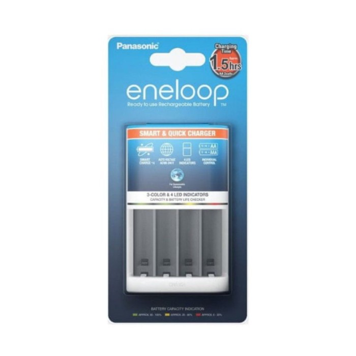 Baterijski polnilec Panasonic Eneloop Smart&Quick Baterijski polnilec Panasonic Eneloop Smart&Quick