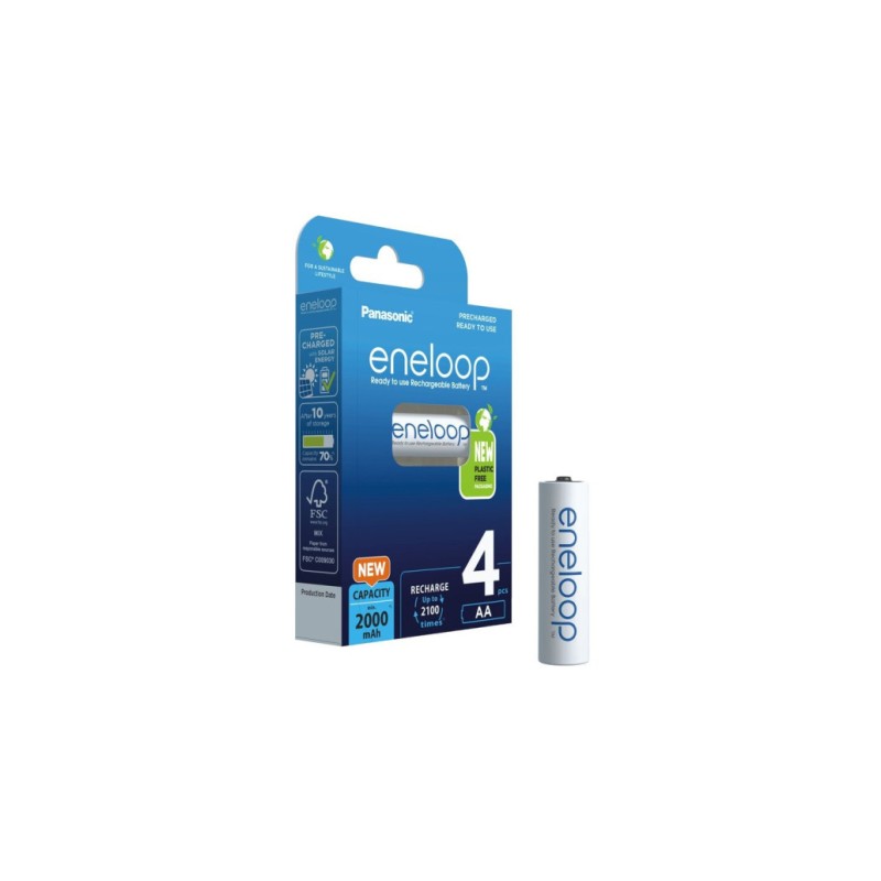 Baterija Akku Ni-MH AA Panasonic Eneloop 2000mAh 4kom (BK-3MCDE/4CP)