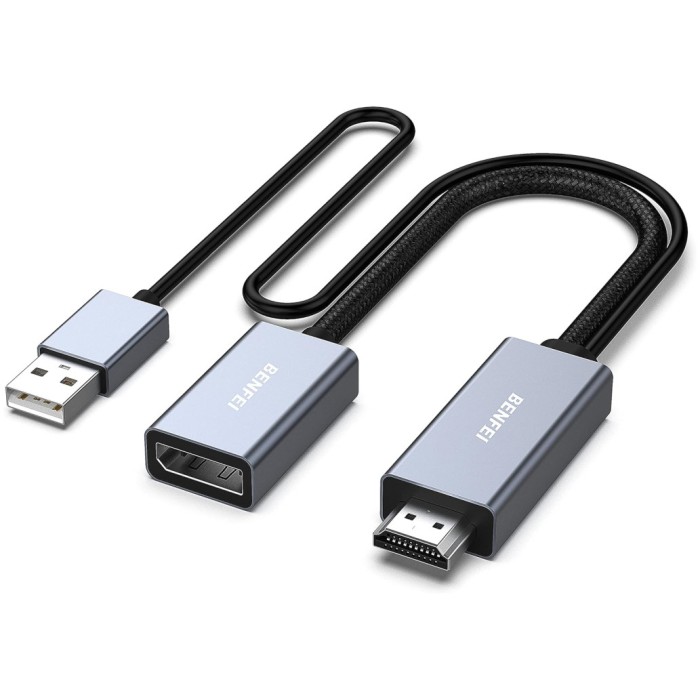 Adapter HDMI (m) => Displayport (ž) 4K@60Hz BENFEI