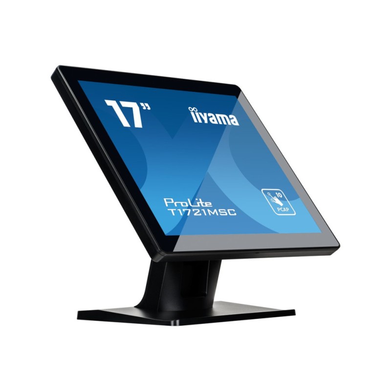 Monitor touch Iiyama 43,2 cm (17,0) T1721MSC-B2 1280x1024 POS TN 5ms VGA HDMI USB Zvočniki  7H 10 PCAP
