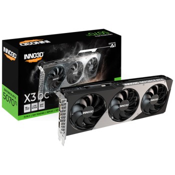 Grafična kartica nVidia RTX5070Ti Inno3D X3 OC - 16GB GDDR7 (N507T3-16D7X-176068N)