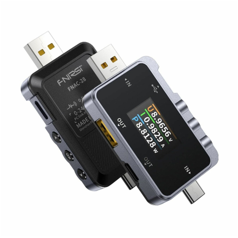 USB tester napajanja Fnirsi IN USB-A/C OUT USB-A/C 6,5A 156W FNAC-28 Fnirsi USB tester napajanja Fnirsi IN USB-A/C OUT USB-A/C 6,5A 156W FNAC-28