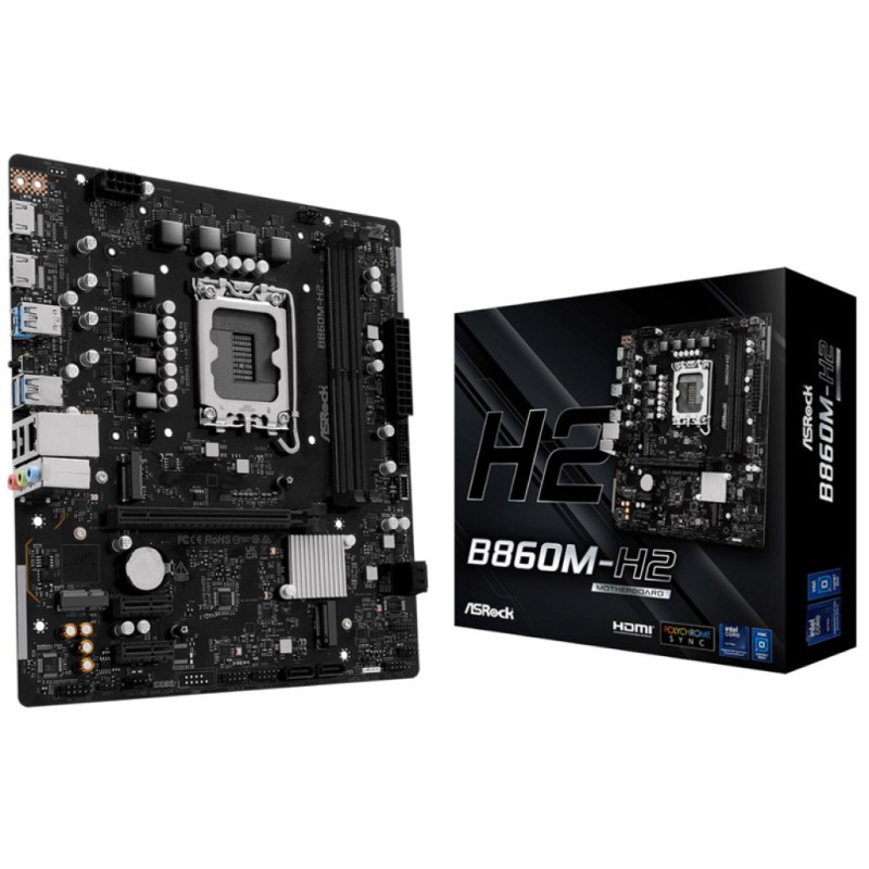 ASROCK B860M-H2 LGA1851 2xDDR5 mATX osnovna plošča Asrock ASROCK B860M-H2 LGA1851 2xDDR5 mATX osnovna plošča