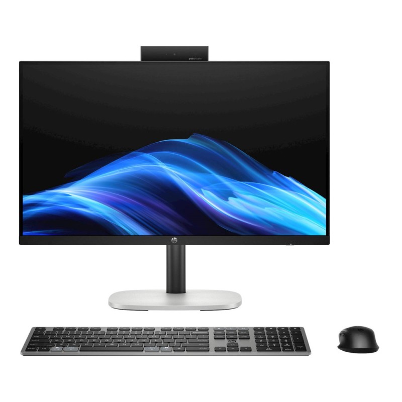 Računalnik AIO HP 60,5 cm 23,8 1920x1080 ProStudio 4 G1i 23 Ultra 5-235T/Q870/16GB /512GB/1xM.2 prost/Intel grafika HDMI 1xUSB-C/280W-89%/Win11Pro črno-srebrn (C6QV3ET#BED)