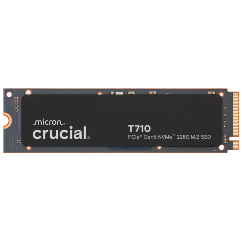 Disk SSD M.2 NVMe PCIe 5.0 1TB Crucial T710 2280 14900/13700MB/s (CT1000T710SSD8) CRUCIAL Disk SSD M.2 NVMe PCIe 5.0 1TB Crucial T710 2280 14900/13700MB/s (CT1000T710SSD8)