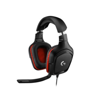 Slušalke žične naglavne 2x 3,5mm stereo Logitech G332 Leatherette gaming z mikrofonom (981-000757) Slušalke žične naglavne 2x 3,5mm stereo Logitech G332 Leatherette gaming z mikrofonom (981-000757)