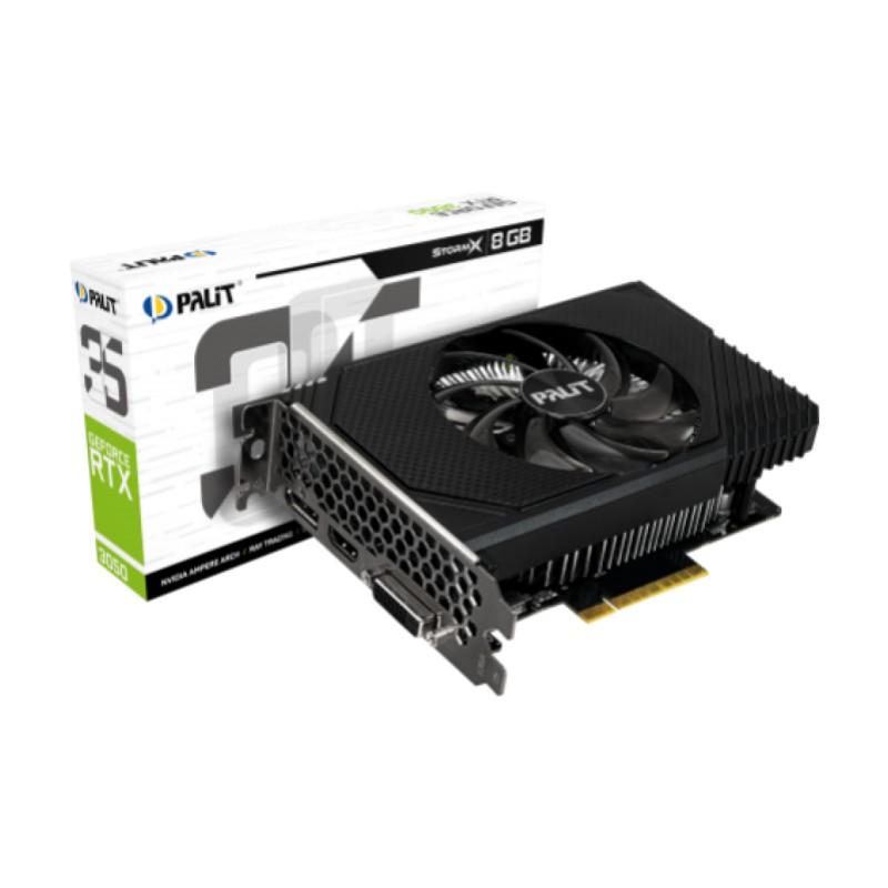 Grafična kartica nVidia RTX3050 Palit Storm X - 8GB GDDR6 (NE63050018P1-1070F)