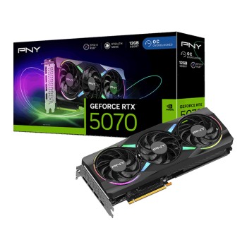Grafična kartica nVidia RTX5070 PNY Epic-X RGB OC - 12GB GDDR7 (VCG507012TFXXPB1-O)