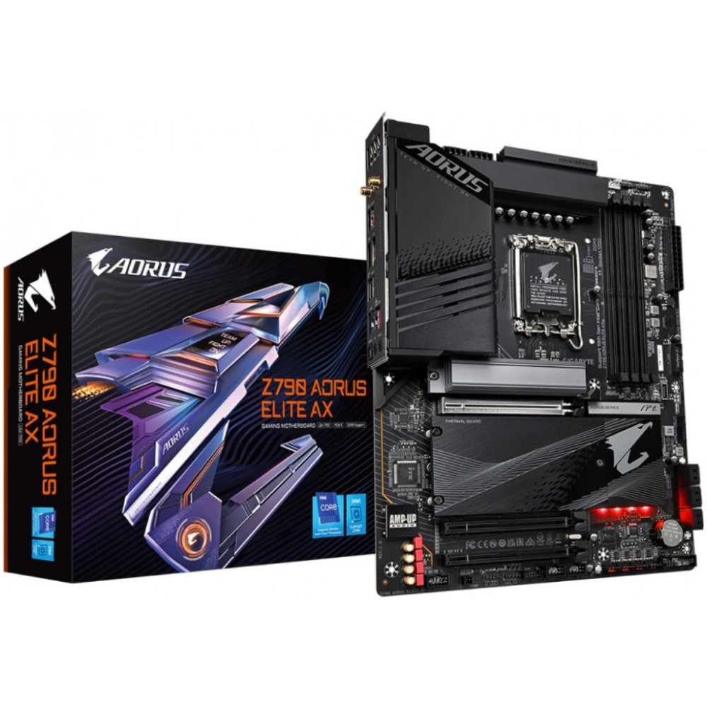 Osnovna plošča 1700 GigaByte Z790 AORUS ELITE AX ATX 1xHDMI 1xDisplayPort GIGABYTE Osnovna plošča 1700 GigaByte Z790 AORUS ELITE AX ATX 1xHDMI 1xDisplayPort