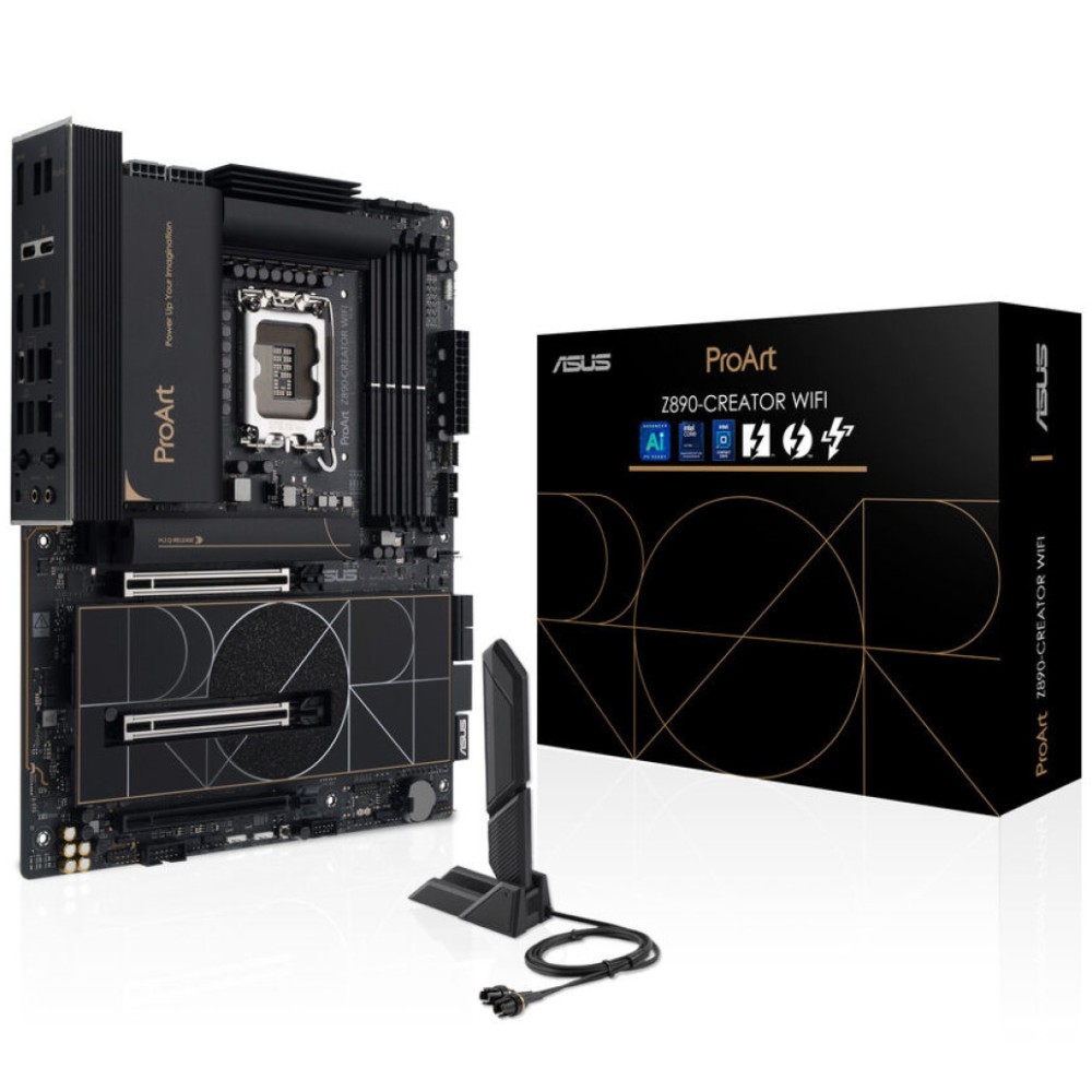 Osnovna plošča LGA1851 Asus ProArt Z890-CREATOR WIFI ATX 1xHDMI 1xDisplayPort ASUS Osnovna plošča LGA1851 Asus ProArt Z890-CREATOR WIFI ATX 1xHDMI 1xDisplayPort