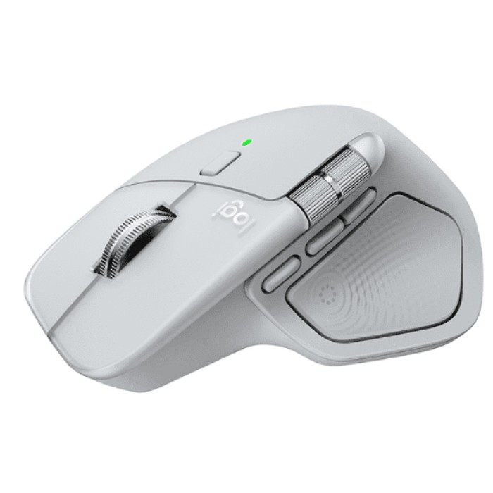 Miš brezžična + Bluetooth USB-C Logitech MX Master 4 8000DPI Bolt reciever bela (910-007563)