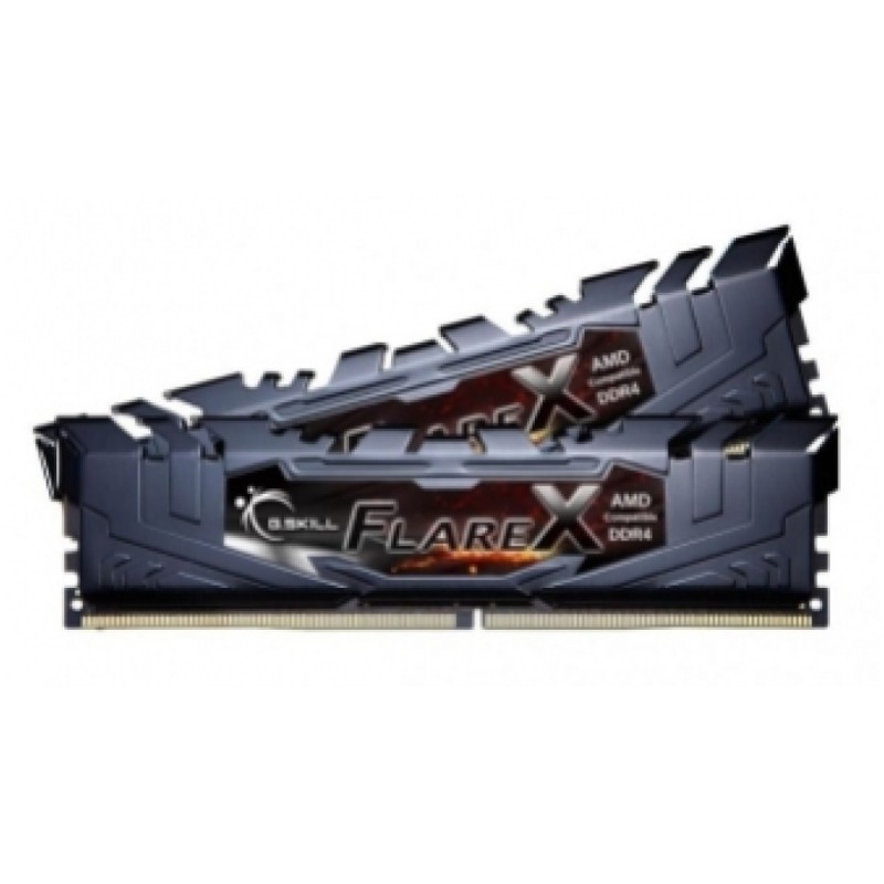 DDR4 16GB 3200MHz CL16 KIT (2x 8GB) G.Skill Flare X AMD XMP2.0 1,35V Gaming siva (F4-3200C16D-16GFX)
