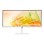 Monitor Samsung 86,4 cm (34,0") S34C650TAU-PE 3440x1440 Curved 100Hz VA 5ms HDMI DisplayPort 2xThunderbolt4 90W 3xUSB3.0 HAS Zvočniki 2x5W  sRGB115% RJ45 KVM HDR10 Bele barve Poškodovana embalaža