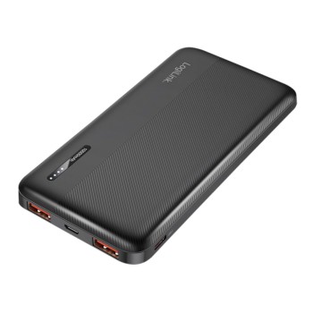 Prenosna baterija Logilink 10000mAh 20W PD 2x USB-A USB-C črna (PA0372) Prenosna baterija Logilink 10000mAh 20W PD 2x USB-A USB-C črna (PA0372)