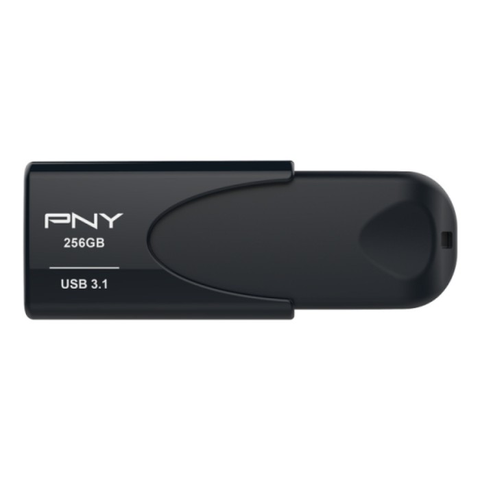 Spominski ključek 256GB USB3.1 PNY Attaché 80MB/s 20MB/s plastičen črn (FD256ATT431KK-EF)