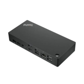 Priklopna postaja RNW USB-C =>Lenovo ThinkPad Universal 2xDisplayPort DisplayPort HDMI 3xUSB3.2 2xUSB2.0 USB-C 90W 1xLAN Stikalo za vklop (40AY0090EU) / A+