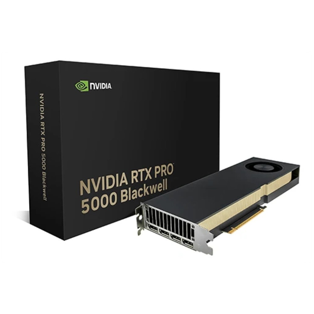 Grafična kartica Nvidia PNY RTX PRO 5000 - 48GB GDDR7 | 4xDisplayport 2.1 (VCNRTXPRO5000-SB) PNY Grafična kartica Nvidia PNY RTX PRO 5000 - 48GB GDDR7 | 4xDisplayport 2.1 (VCNRTXPRO5000-SB)