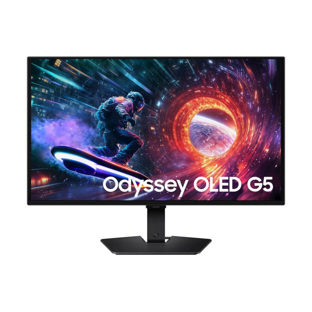 Monitor Samsung 68,6 cm (27,0) S27FG504SU 2560x1440 Gaming OLED 0,03ms HDMI DisplayPort DCI-P3-99% FreeSync G-Sync Compatible HDR10 Odyssey OLED G5 SAMSUNG Monitor Samsung 68,6 cm (27,0) S27FG504SU 2560x1440 Gaming OLED 0,03ms HDMI DisplayPort DCI-P3-99% FreeSync G-Sync Compatible HDR10 Odyssey OLED G5