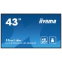 Monitor Iiyama 108 cm (42,5") LH4360UHS-B2AG 3840x2160 LFD VA 6,5ms 3xHDMI 2xUSB2.0 Zvočniki 2x10W  NTSC87% RJ45 RS-232 ProLite
