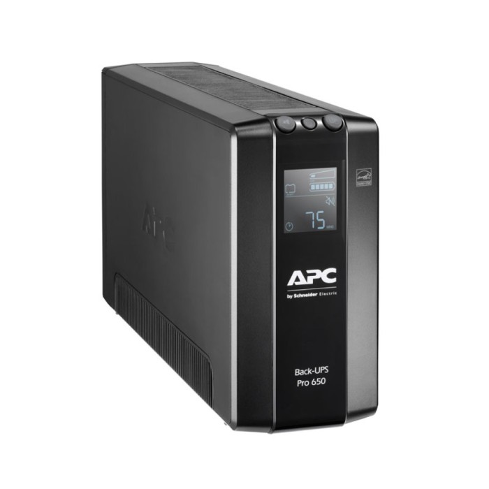 UPS APC Back Pro BR BR650MI Line-Interactive 650VA 390W AVR LCD UPS APC Back Pro BR BR650MI Line-Interactive 650VA 390W AVR LCD