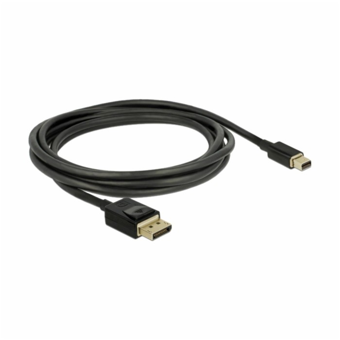 Kabel DisplayPort mini (m) => DisplayPort (m) 2,00m Delock 8K@60Hz (84928)