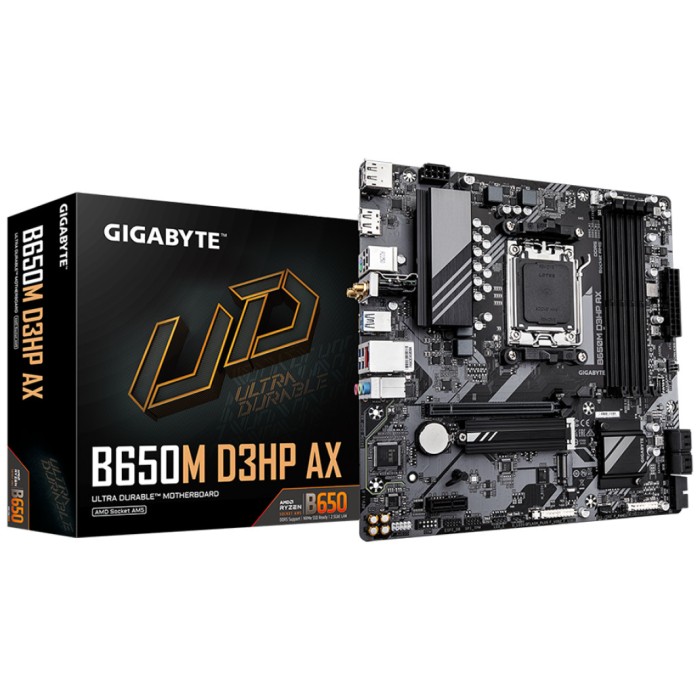 Osnovna plošča AM5 GigaByte B650M D3HP ATX HDMI 2xDisplayPort Osnovna plošča AM5 GigaByte B650M D3HP ATX HDMI 2xDisplayPort