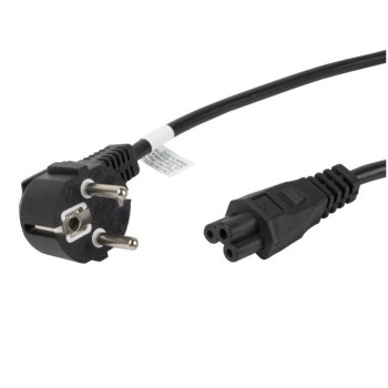 Kabel napajalni CEE 7/7 IEC 320 C5 1,80m črn Lanberg (CA-C5CA-11CC-0018-BK)
