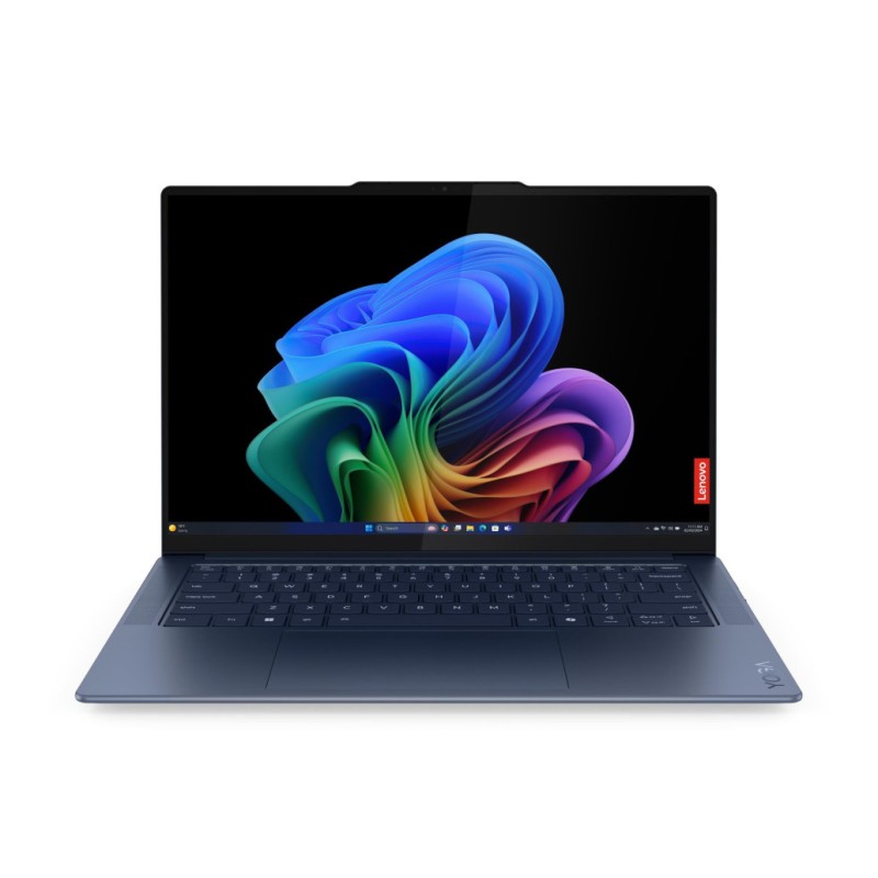 Prenosnik Lenovo 36,8 cm (14,5) Yoga 7 2944x1840 OLED na dotik 500nit 90Hz Snapdragon® X Elite/16GB/SSD1TB/BL/AI Chip: 45 TOPs/ALU/Qualcomm Adreno GPU/Win11Home (83ED0047RM)