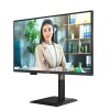 Monitor AOC 68,6 cm (27,0) Q27P4U 2560x1440 120Hz IPS 4ms 2xHDMI DisplayPort USB-C 15W 3xUSB3.2 USB-C-Out Pivot Zvočniki  3H sRGB131%