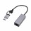 Mrežni adapter USB-C/A => LAN RJ45 100/1000/2500 Cablexpert (A-USB3AC-LAN2G-01)