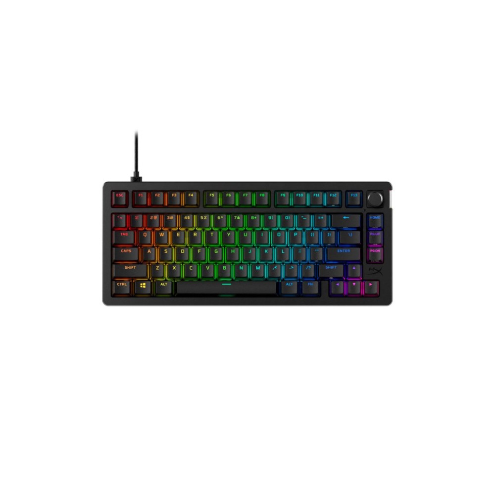Gaming Tipkovnica USB-A HP HyperX Alloy Rise 75 SLO | SLO gravura črna RGB (7G7A4AA#ABA) HP Gaming Tipkovnica USB-A HP HyperX Alloy Rise 75 SLO | SLO gravura črna RGB (7G7A4AA#ABA)