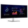 Monitor Dell 86,4 cm (34,0) P3424WE 3440x1440 Curved IPS 5ms HDMI DisplayPort USB-C 90W 4xUSB3.2 HAS  3H sRGB99% RJ45 KVM- odprta embalaža